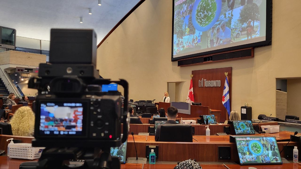 Live event coverage from camera position